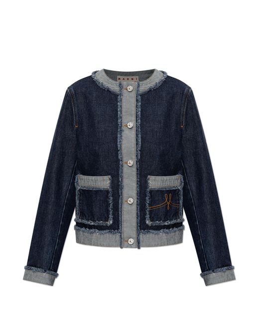 Marni Blue Denim Jacket