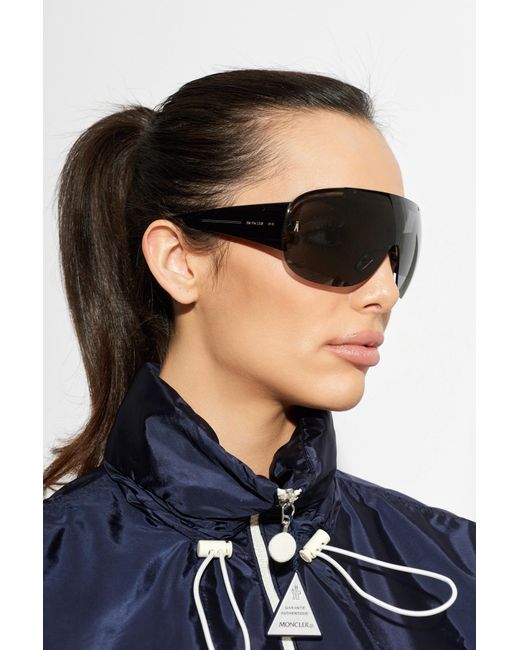 Moncler Gray "Rizon" Sunglasses