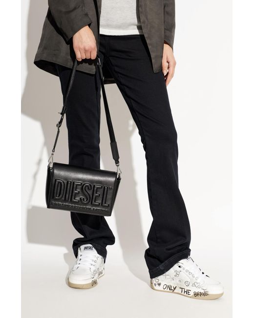 DIESEL Black Shoulder Bag '3D Camera Bag'