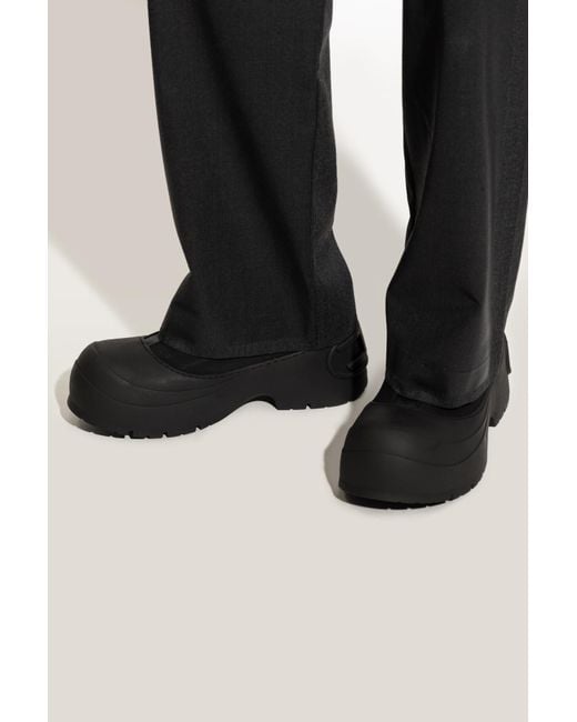 DIESEL Platform Ankle Boots 'D-Donald Ch' in Black for Men | Lyst