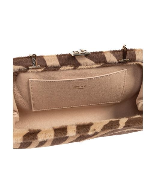 Jimmy Choo Brown Clutch 'Skylar'