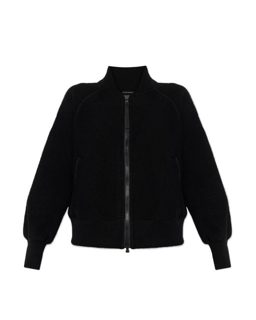 Canada Goose Black Sweatshirt With Logo Patch