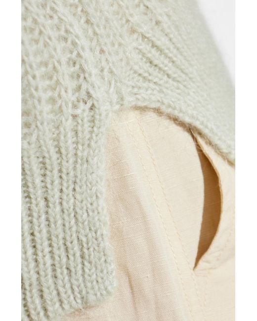 AllSaints White Sweater 'Chain'