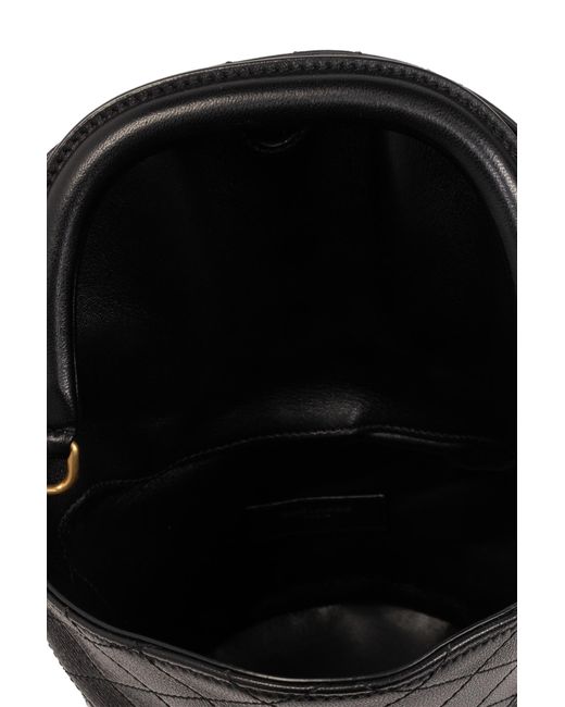 Saint Laurent Black 'gaby' Bucket Bag,