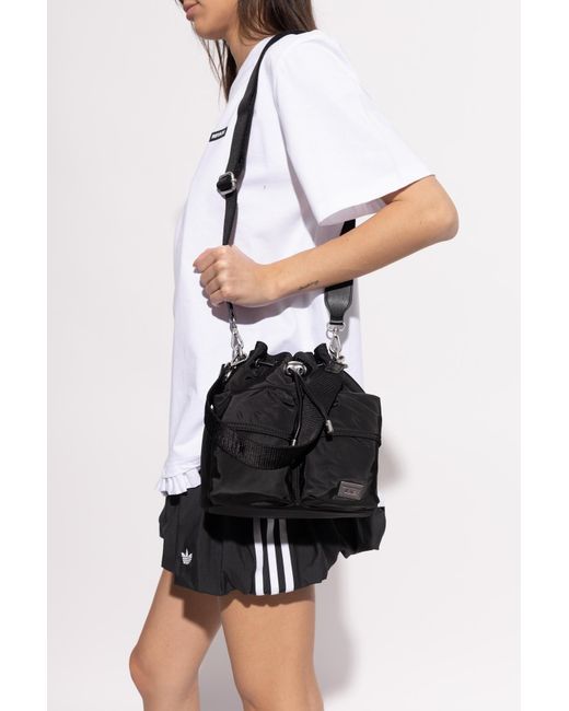 DIESEL Black 'Multi-Pkts' Shoulder Bag for men