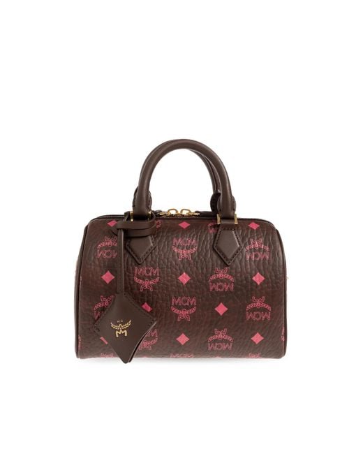MCM Brown 'Ella Boston' Bag