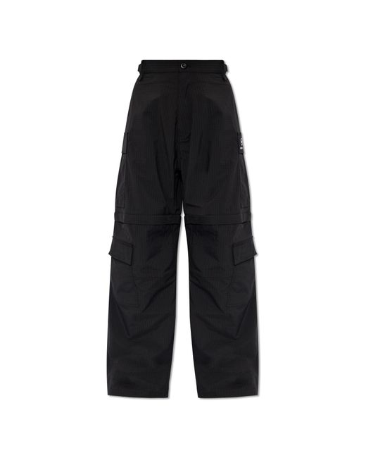 Balenciaga Black Cargo Trousers, for men