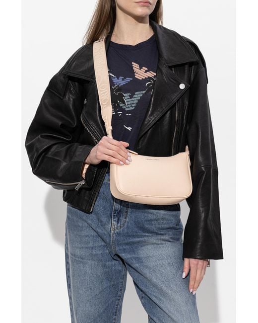 Emporio Armani Natural Shoulder Bag