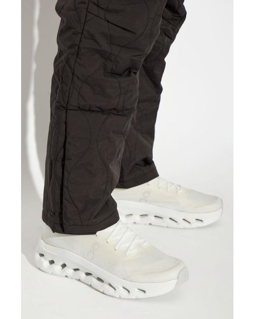 On Shoes White "Cloudtilt Mo" Sports Shoes