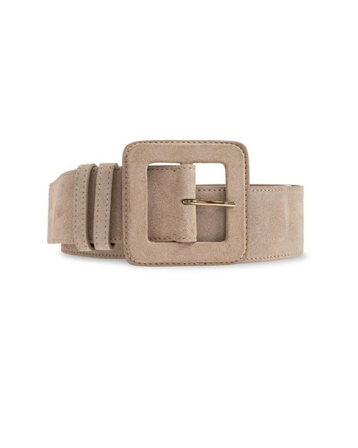 Fabiana Filippi Natural Suede Belt