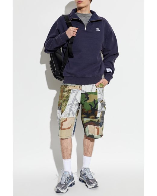 GALLERY DEPT. Blue Sweatshirt With Logo for men