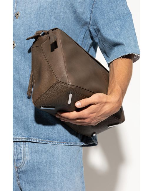 Loewe Brown Handbag `puzzle Large`, for men