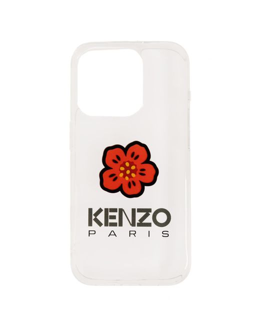 KENZO White Iphone 15 Pro Case,