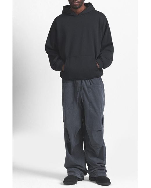 Skims Black Hoodie for men