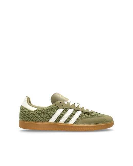 Adidas Originals Green "Samba Og W" Sports Shoes for men