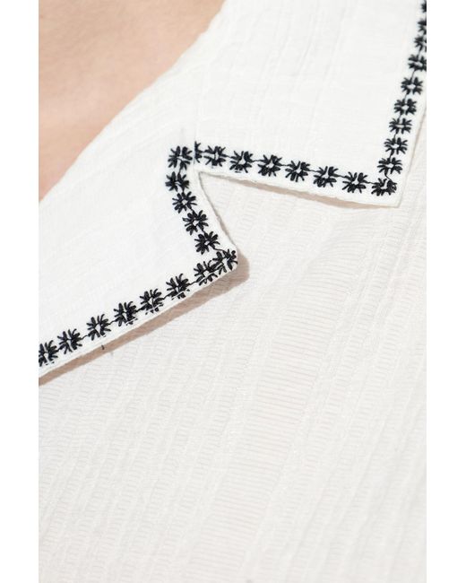 Officine Generale White Shirt 'Eren' for men