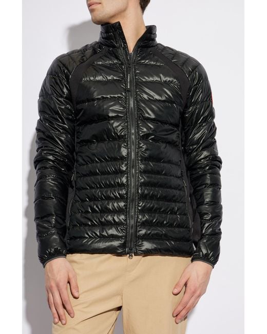 Canada Goose Black Jacket With Stand-Up Collar for men