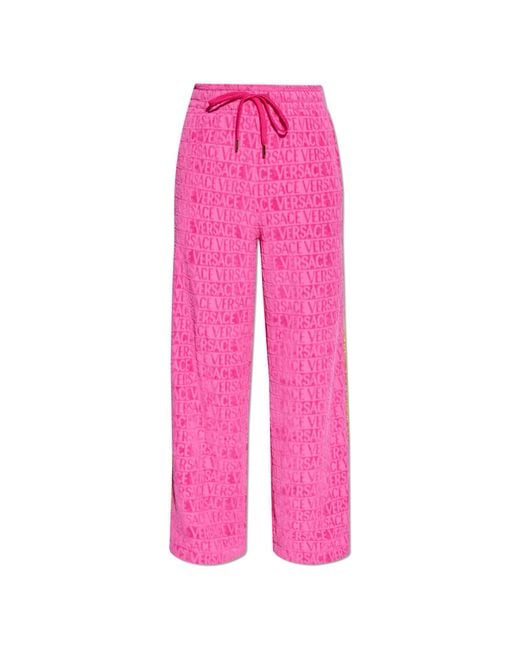 Versace Pink Sweatpants