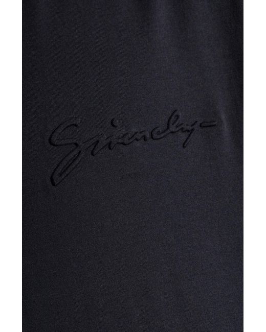 Givenchy Black T-Shirt With Round Neckline for men
