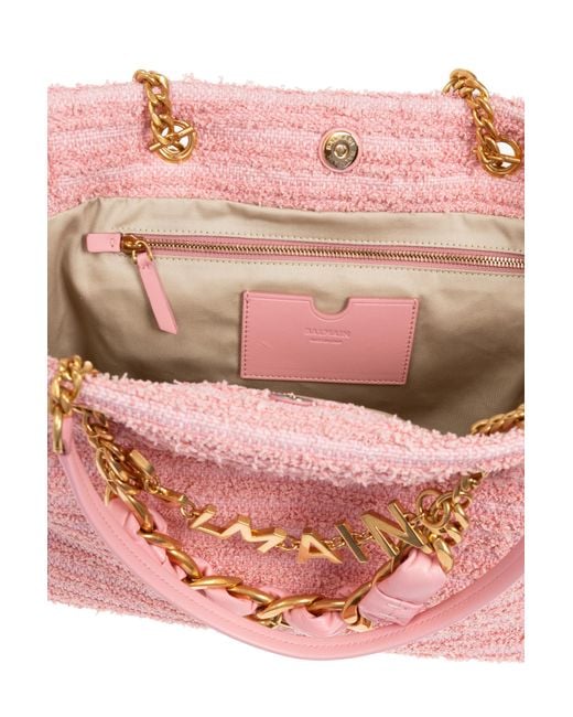Balmain Pink 'Shopper' Bag