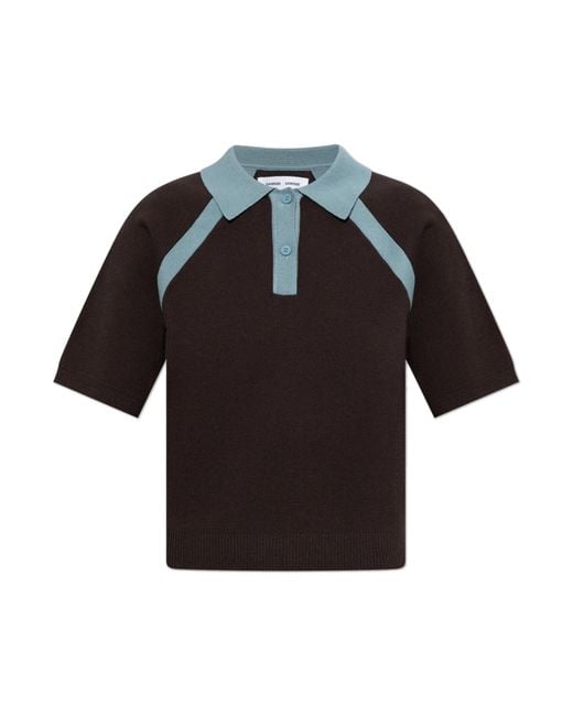 Samsøe & Samsøe Black Polo "Sasimona"