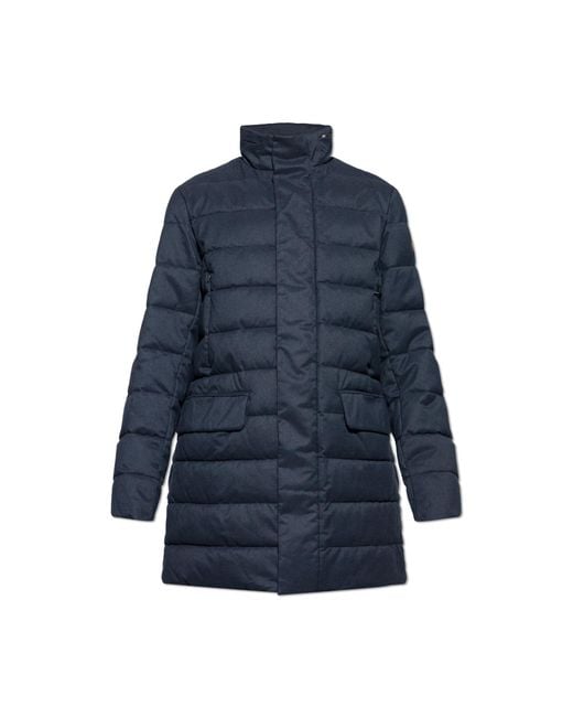 Save The Duck Blue Insulated Jacket "Gordon" for men