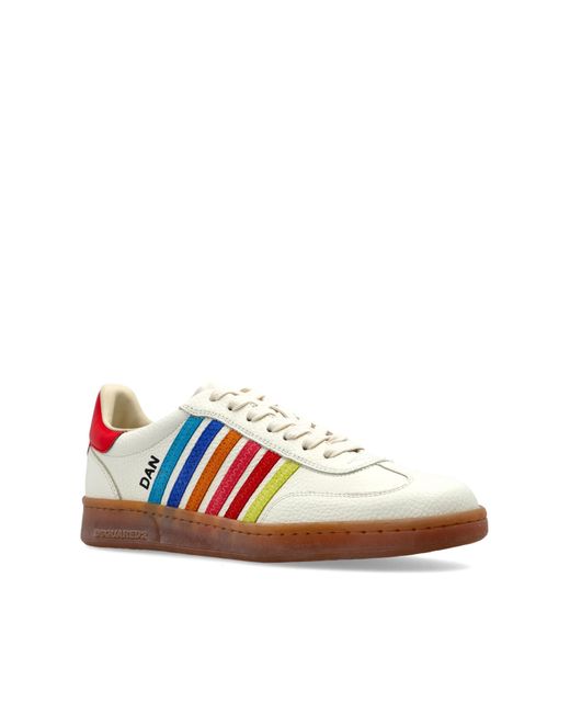 DSquared² White Sports Shoes Capsule `summer Lovers`, for men