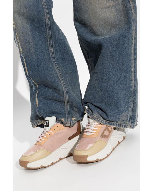 DIESEL Pink 'Tulu S-Savannah' Sports Shoes