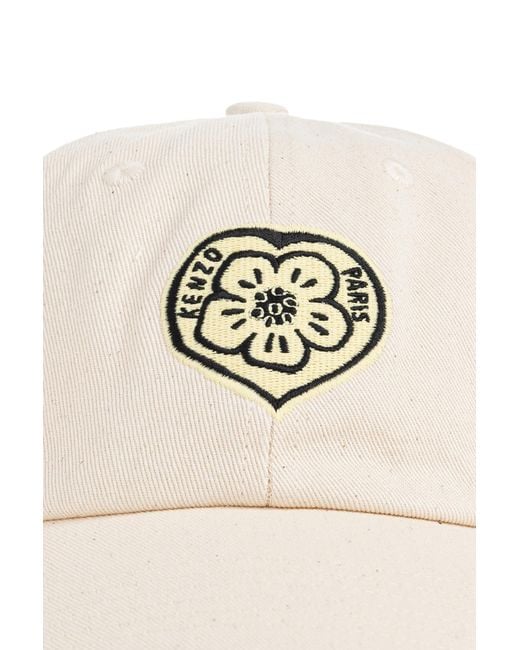 KENZO White Cap With Logo