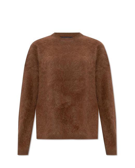 AllSaints Brown ‘Rebel’ Cashmere Sweater
