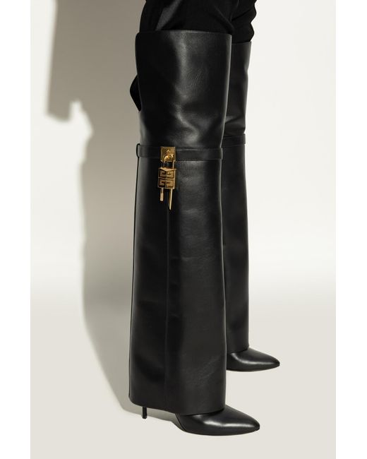 Givenchy Black Leather Boots