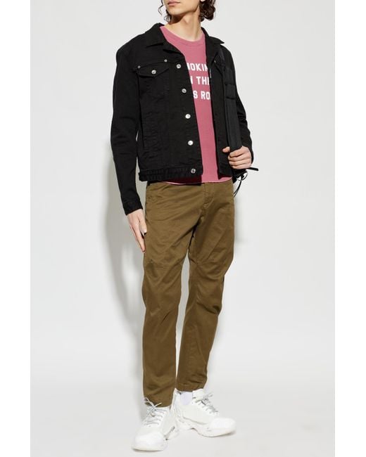 DSquared² Pink Sleeveless Top for men