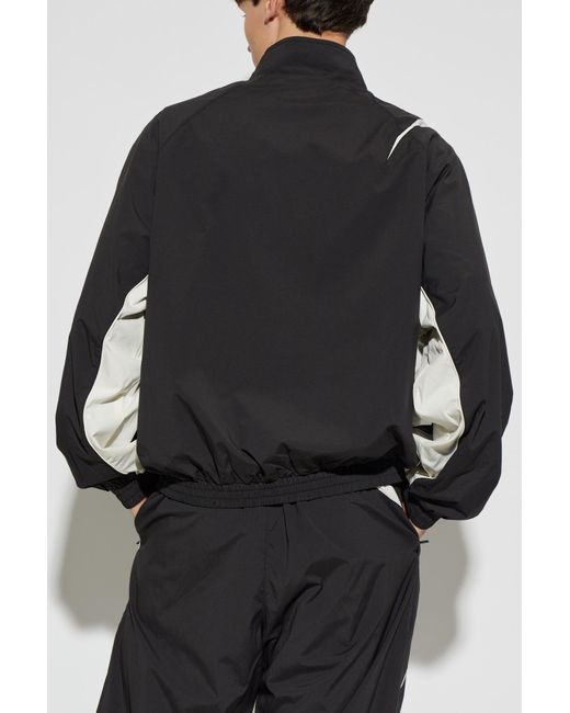 Represent Black Jacket With Logo for men