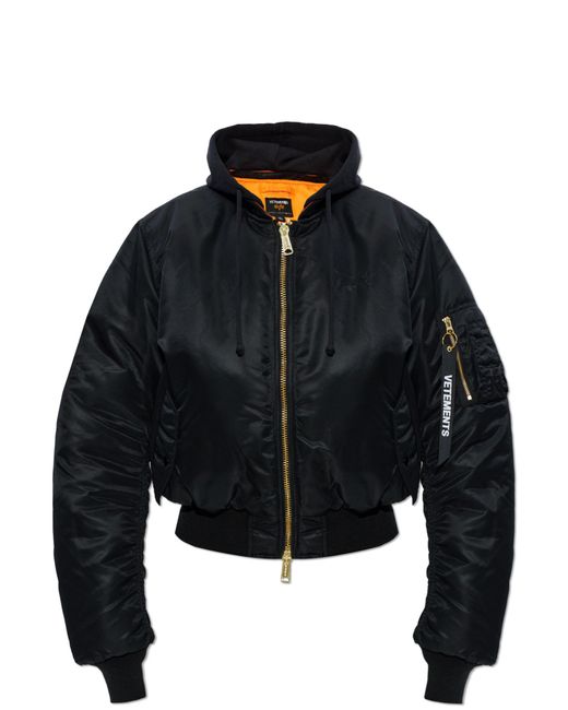 Vetements Black Insulated Jacket