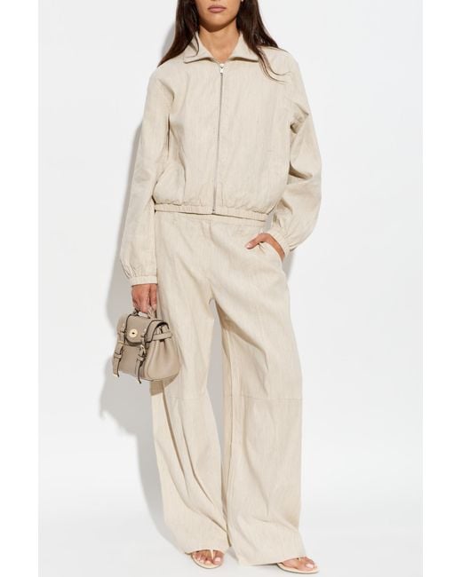 Samsøe & Samsøe White 'Sabianca' Trousers