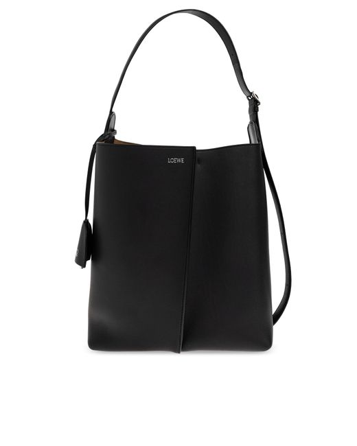 Loewe Black Handbag 'Bilbao Large' Hobo