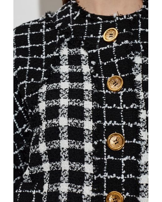 Balmain Black Bomber Jacket