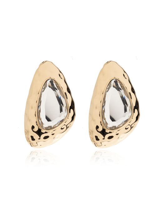 Self-Portrait Metallic Earrings
