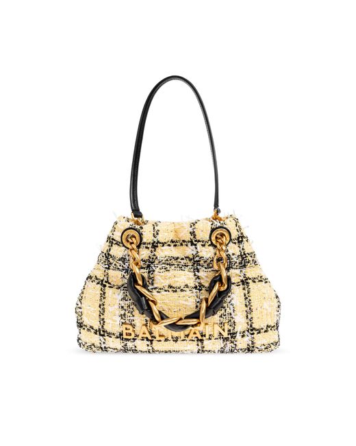 Balmain Metallic Handbag
