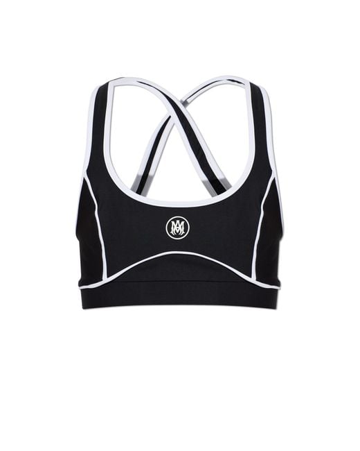 Amiri Black Sports Bra