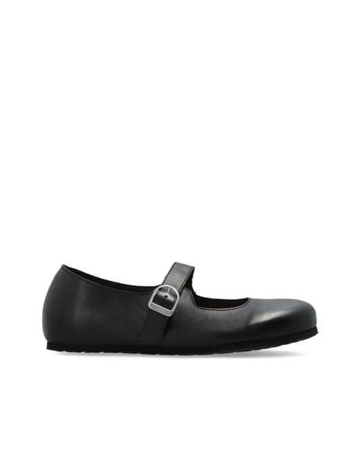 Birkenstock Black Ballet Flats 'Santa Clarita'