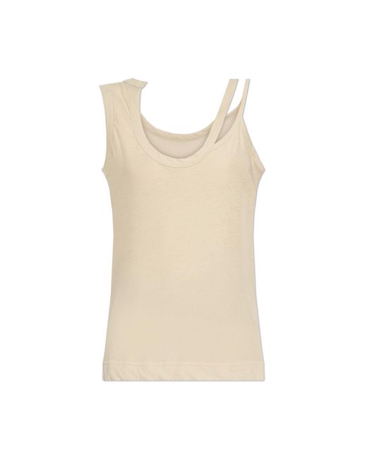 Yohji Yamamoto Natural Tank Top