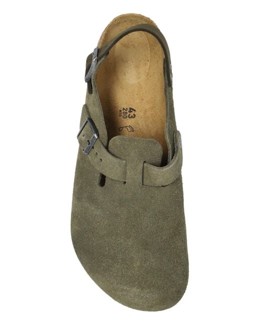 Birkenstock Green "Tokio Ii Suede" Shoes for men
