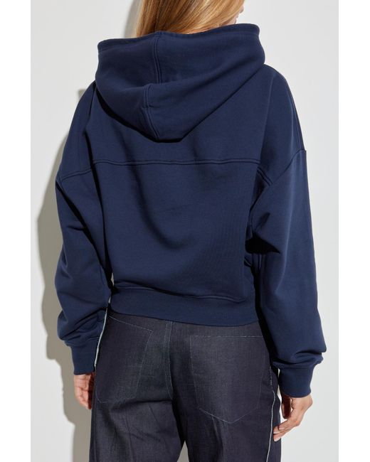 Marni Blue Sweatshirt With Logo