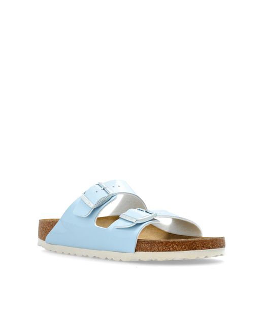 Birkenstock Blue Slides 'Arizona Bs'