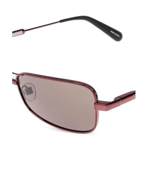 Jacquemus Purple Sunglasses