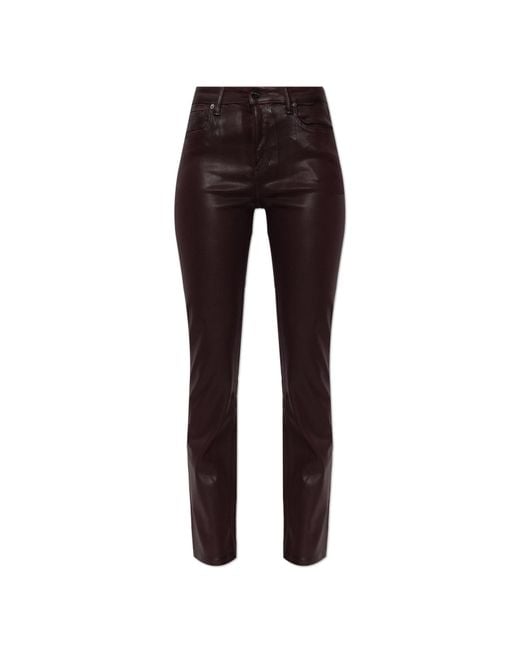 AllSaints Red 'Haldan' Bootcut Jeans