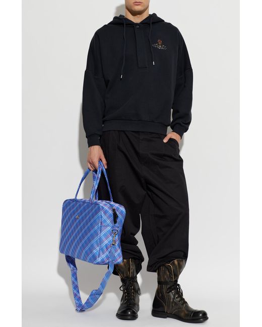 Vivienne Westwood Blue 'Batwing' Sweatshirt for men