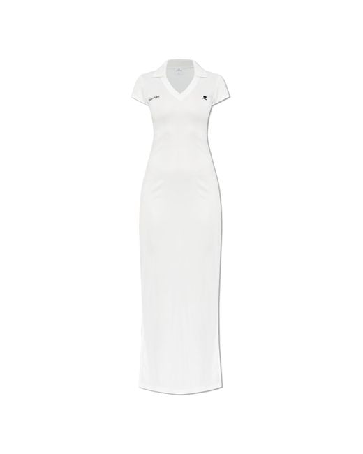 Courreges White Polo Dress