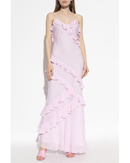 LoveShackFancy Pink Dress Rialto